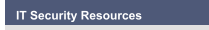 IT Security Resources
